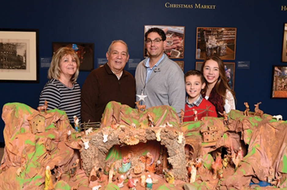 The Papandrea family, from left to right: Mary Carbone, Joseph, Vincent, Joseph S., and Anna Papandrea. Participated, but not pictured: Rocco Pepe and Bella Pepe