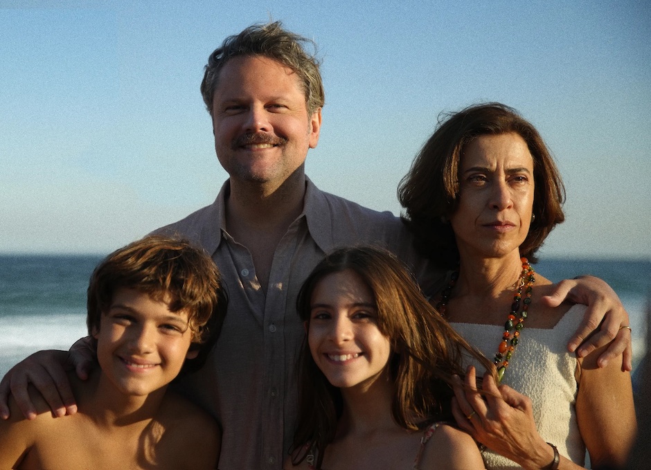 Family on a beach