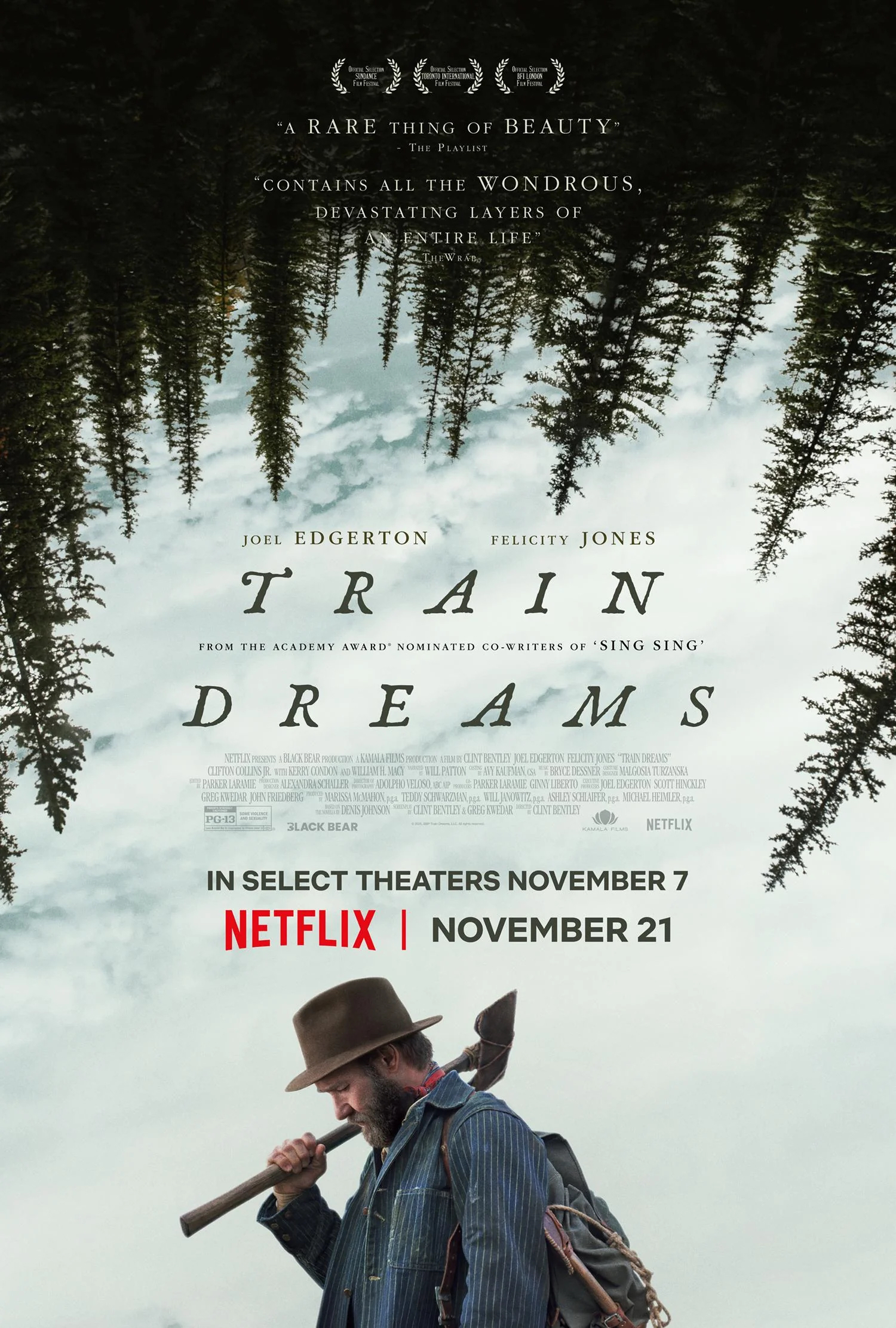 Train Dreams movie poster