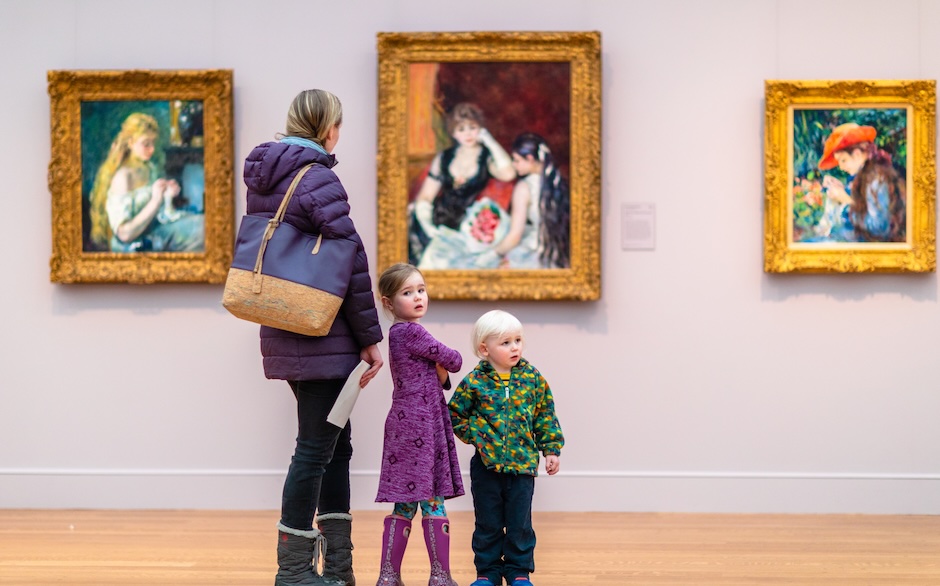 Clark Art Institute inside gallery