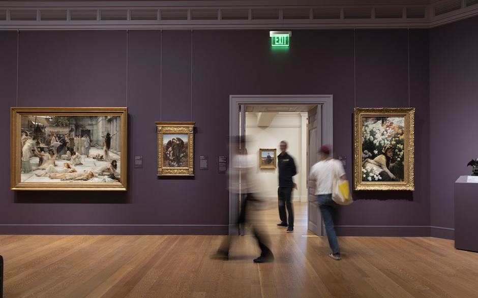 Clark Art Institute inside gallery