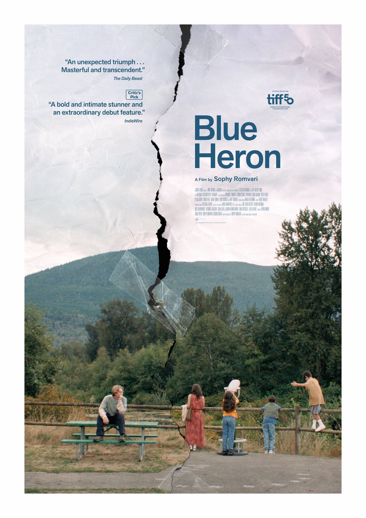 blue heron movie poster