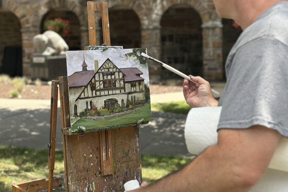 Plein Air Sketching and Watercolor Painting