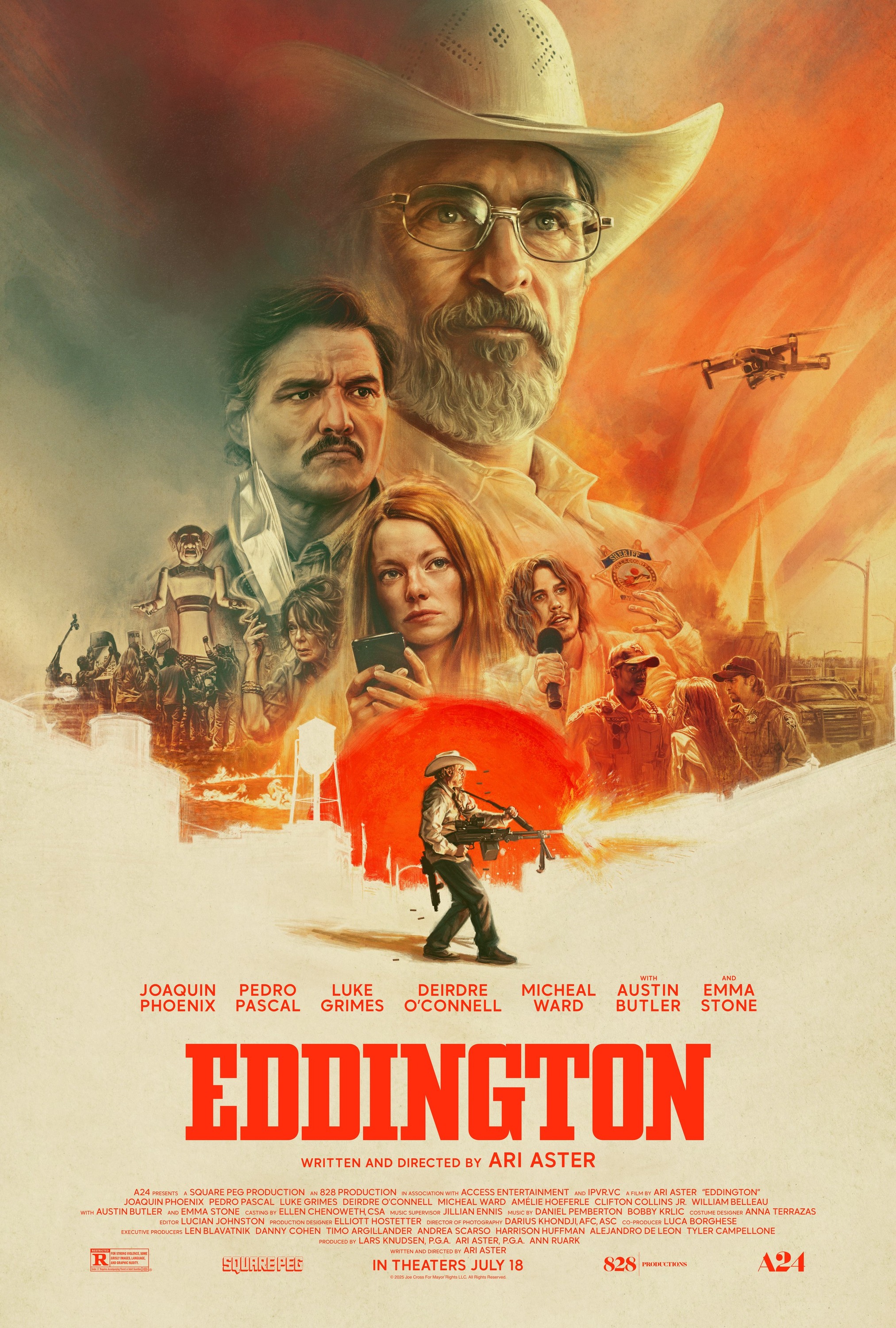 film poster for eddington