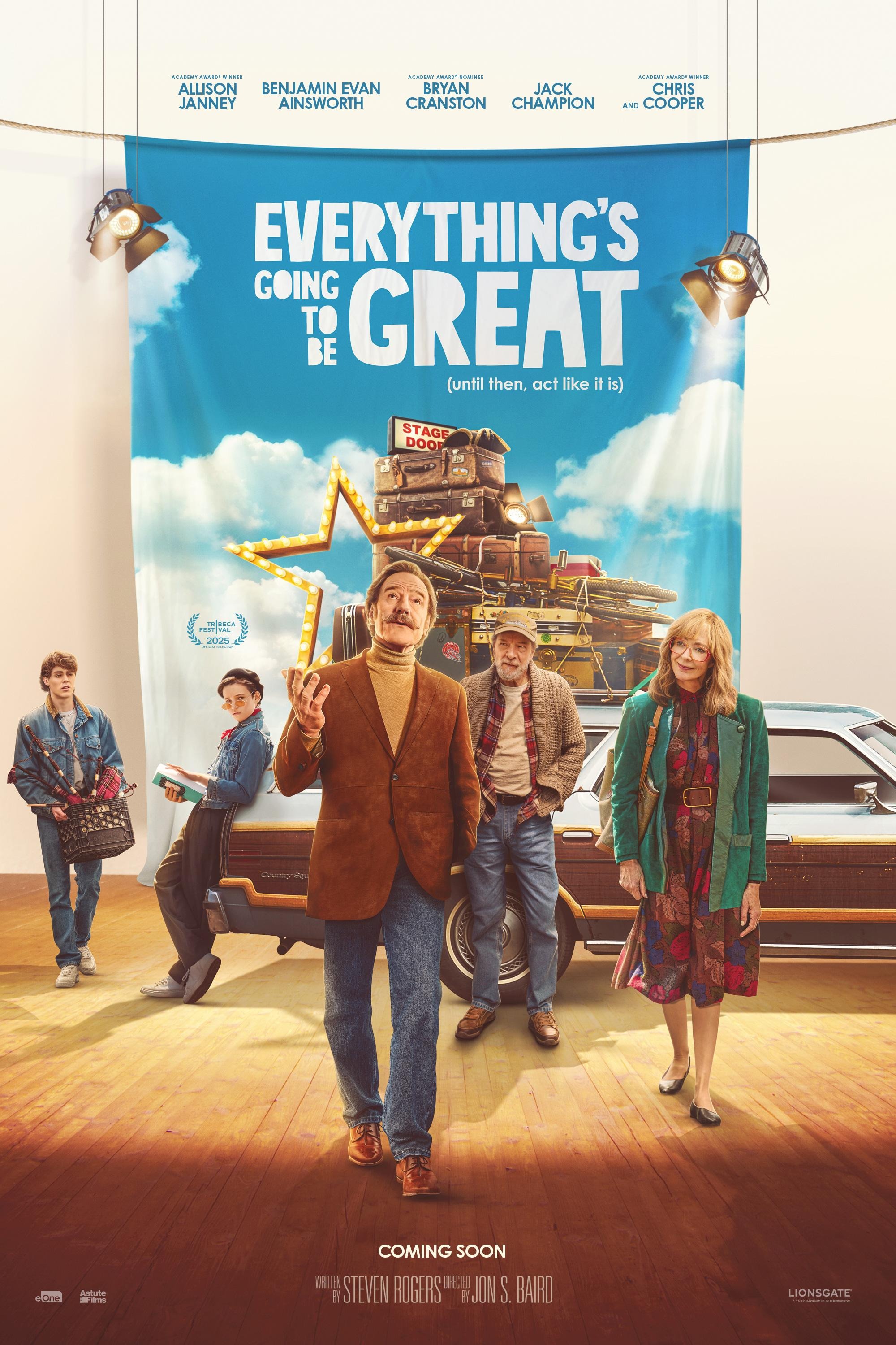 film poster for everything's going to be great