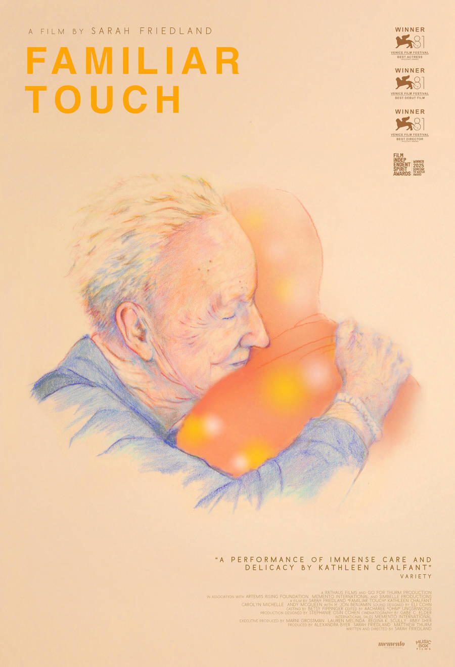 familiar touch movie poster