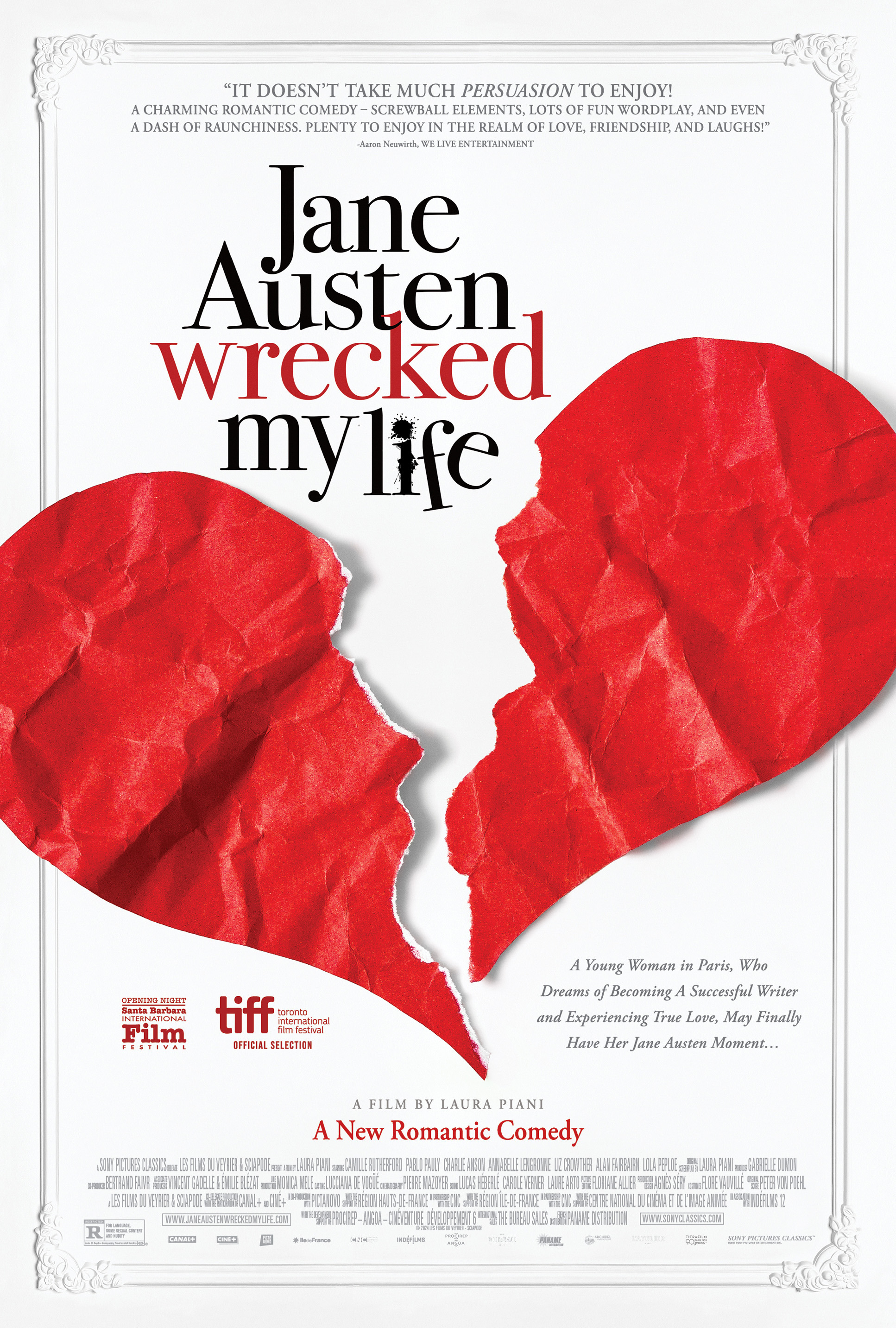 film poster for Jane Austen Wrecked My Life