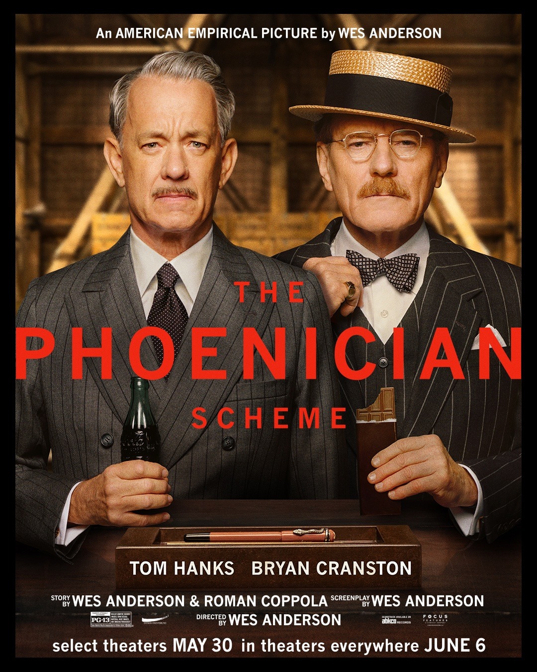 film poster for The Phoenician Scheme