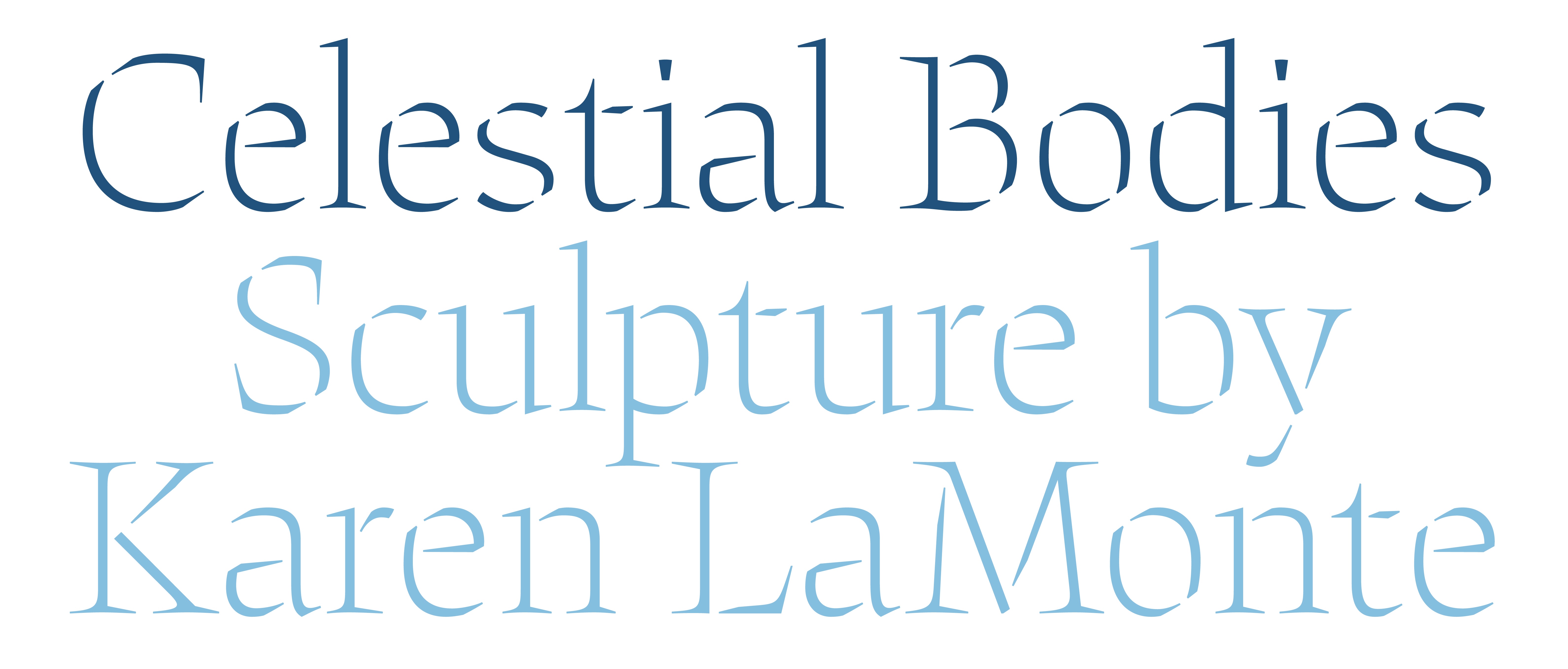 Celestial Bodies Sculpture by Karen LaMonte