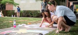 Sidewalk Chalk Competition