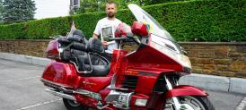 Class 17 Motorcycles: 1st Place - Roman Ladon (2000 Honda Gold Wing)