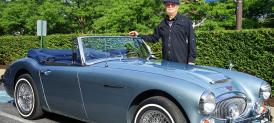 Class 7 Sports cars thru 2000: 1st Place - Judith & Jim Cortese (1966 Austin Healey 3000 BJ8)